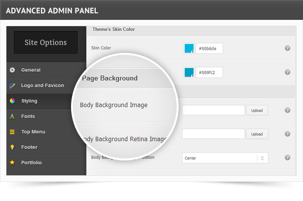 Denker-Wordpress-Template-Features