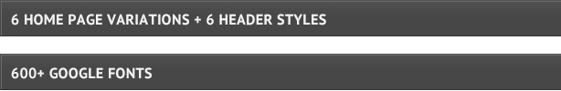 Denker-Wordpress-Template-Features