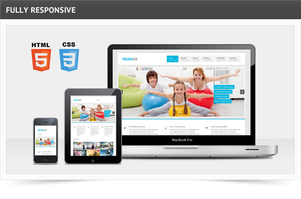 Denker-Wordpress-Template-Features