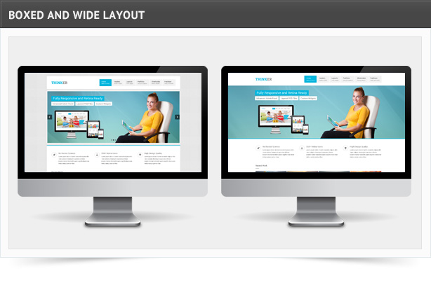 Denker-Wordpress-Template-Features