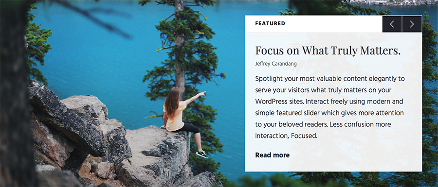 WordPress Featured Slider Plugin