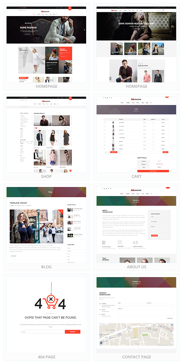 Mode & Lifestyle WooCommerce WordPress Vorlage