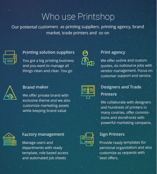 Druckerei - WordPress Responsive Printing Layout