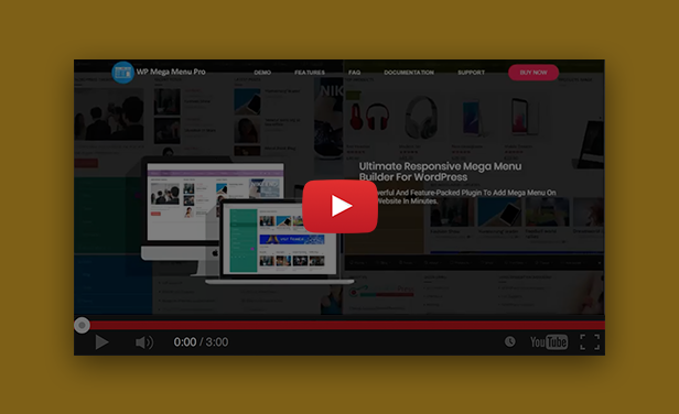 WP Mega Menu Pro - Responsives Mega Menü Plugin für WordPress