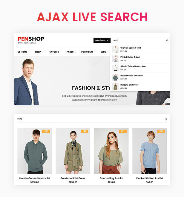 PenShop - Mehrzweck eCommerce WordPress Layout