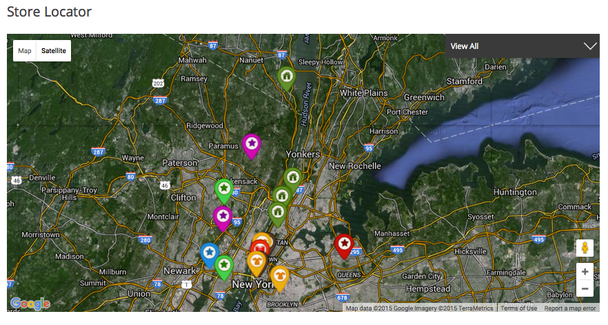 WooCommerce Karten Store Locator