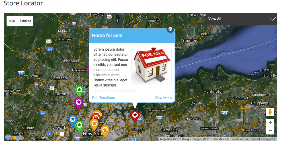 WooCommerce Karten Store Locator