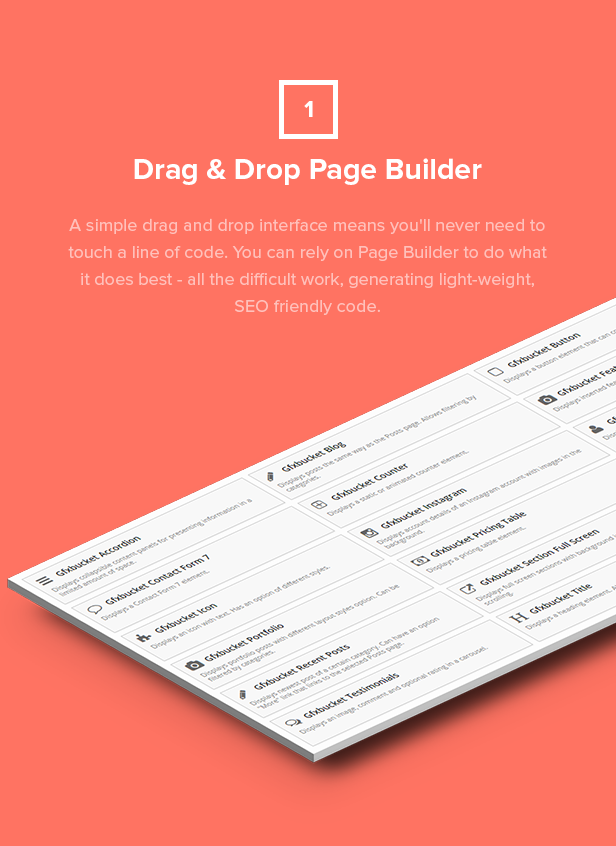 Drag & Drop Seiten Builder