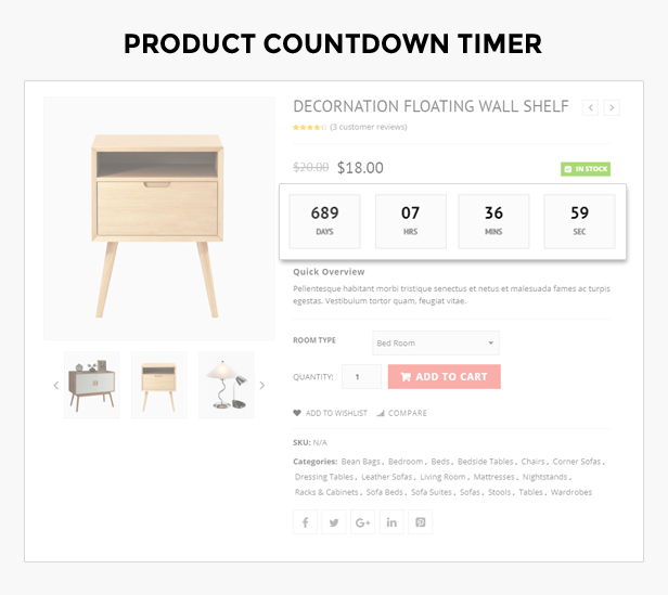 Produkt-Countdown-Timer