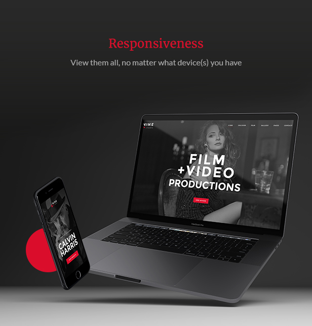 Neun Studio - Ein Film Maker, Studio, Agentur & Blogger WordPress Layout