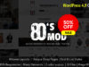 80er Mod - Bauen Sie Ihren Store mit einem Vintage-Stil WooCommerce WordPress Template