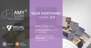 AMY Slider für Visual Composer