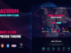Acidum - Nachtclub, DJ und Dance & Disco Musik Party WordPress Vorlage