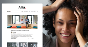 Alia - Minimal persönlicher Blog