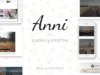 Anni - Ein elegantes und effektives WordPress persönliches Vorlage
