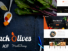 Blackolive - Restaurant Eine Seite WordPress Layout