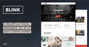 Blink – Parallax One Page WordPress Vorlage