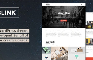 Blink – Parallax One Page WordPress Vorlage