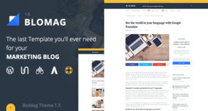 BloMag WordPress Template – Exklusiv für Marketer