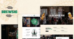 Brewski – Ein Pub und Brauerei WordPress Layout