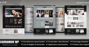 Cardamon WP – Mehrzweck-WordPress-Layout