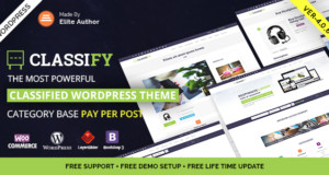Classify – Classified Ads WordPress Layout