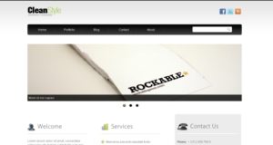 CleanStyle WordPress Vorlage