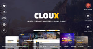 Cloux – Mehrzweck-WordPress-Spielthema