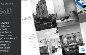 Cobalt – Responsive Architect & Kreative WP Vorlage