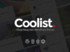 Coolist | Infinite Scroll Magazin WordPress Template