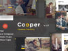 Cooper - Creative Responsive Persönliches Portfolio WordPress Template