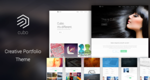 Cubo – Kreatives Portfolio Thema