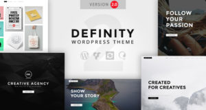 Definity – Kreatives Mehrzweck-WordPress-Vorlage