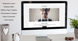 Der Denker – Einfaches Blogging-WordPress-Layout
