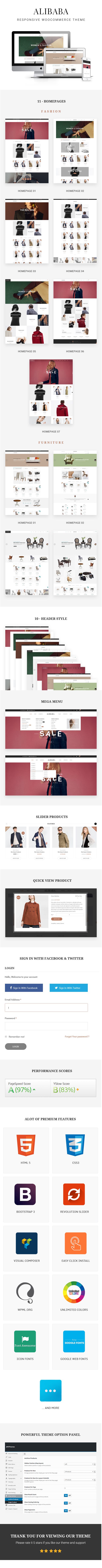 Einkaufen und Möbel WooCommerce WordPress Template