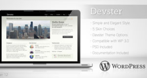 Devster – einfaches Geschäft WordPress Vorlage