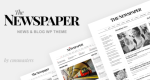 Die Zeitung - Nachrichten Magazin Editorial WordPress Vorlage