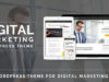 Digitales Marketing - Blog WordPress Vorlage