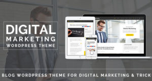 Digitales Marketing – Blog WordPress Vorlage