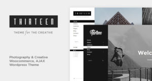 Dreizehn | Fotografie & Kreatives WordPress Vorlage
