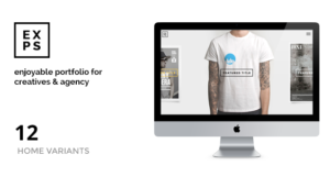 EXPOSE – Creatives & Agentur WordPress Vorlage