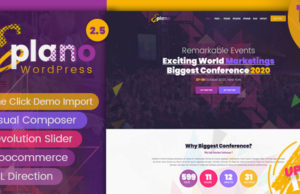Eplano – Event und Konferenz WordPress Template