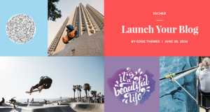 Escher - Ein städtisches Lebensstil-Blog-Thema