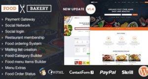 EssenBäckerei | Essen Lieferung Restaurant Verzeichnis WordPress Vorlage