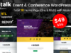 EvenTalk - Event Konferenz WordPress Vorlage für Event und Konferenz