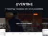 Eventine - Konferenz- und Veranstaltungsmanagement OnePage WordPress Template
