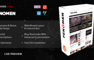 Fenomen | Legendäres Blog & Magazin WordPress Template