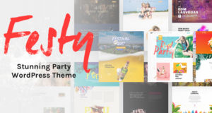 Festliches Ereignis-WordPress-Thema