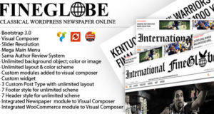 Fineglobe – Klassisches Zeitungsthema