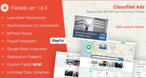 FlatAds – KleinanzeigenWordPress Layout